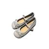 Fashion Shoes Woman Flats Casual Female Sneakers Shallow Mouth Square Toe Bow-Knot Loafers With Fur Modis Dress Butterfly Summer Breatha