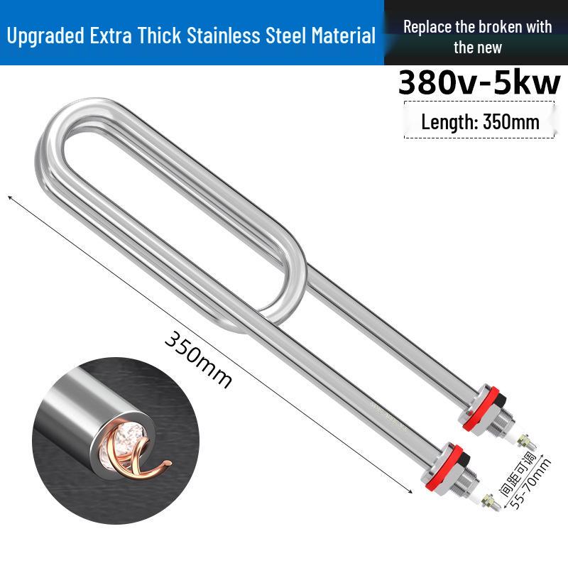 Electric Rice Steamer Heating Tubes: 380v & 220v, 2kw, 3kw, 4kw Heating Elements for Steaming Boxes