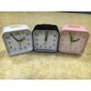 Stylish Silent Alarm Clock Home Bedside Table Clock Children's Study Room Clock Pearl