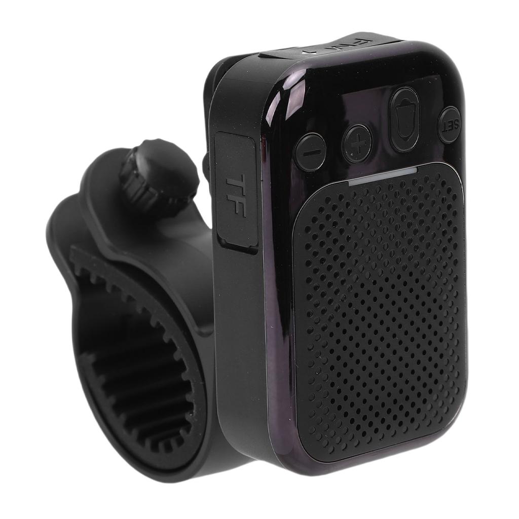 Przenośny Głośnik Wodoodporny IPX7 FM Bezprzewodowy Podróżny Głośnik Rowerowy Montowany na Kierownicę Mocowanie Zaciskowe Magnetyczne do Jazdy na Rowerze na Zewnątrz