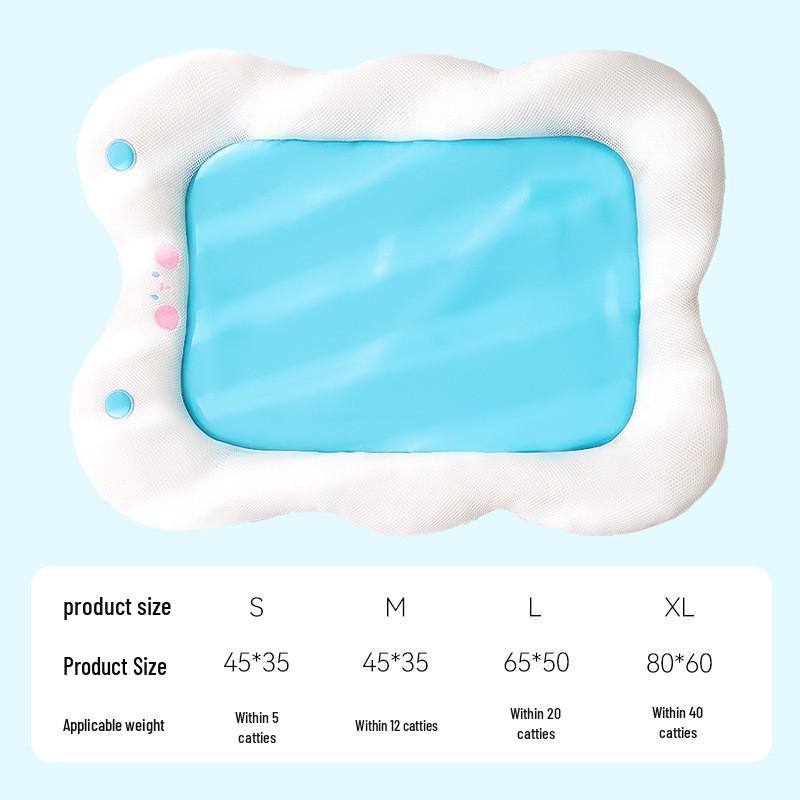 Breathable Removable Dog & Cat Nest: Latex Cushion Sofa Bed, Small Pet Sleeping Pad, Spring/Summer-Ready.