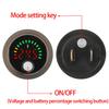 DC DC7-100V Mini LED Digital Voltmeter Waterproof Circular  Display Voltage Power Indicator Detector Tester Monitor