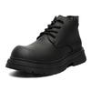 2024 New Men's Martin Boots Wear-resistant Soft Sole Lightweight Men's Tooling Boots Heightening Autumn and Winter Boots 23008-J