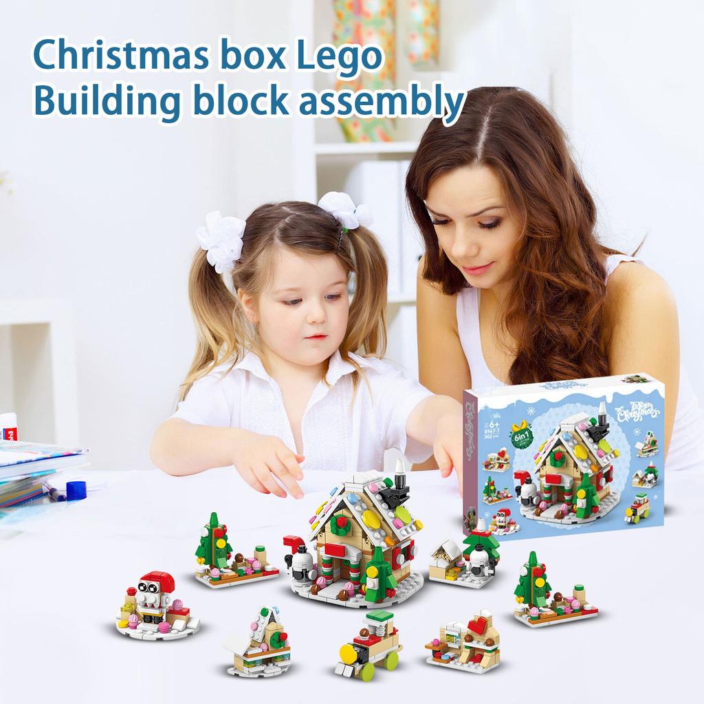 Gingerbread House Building Christmas Box Christmas Building Assembly