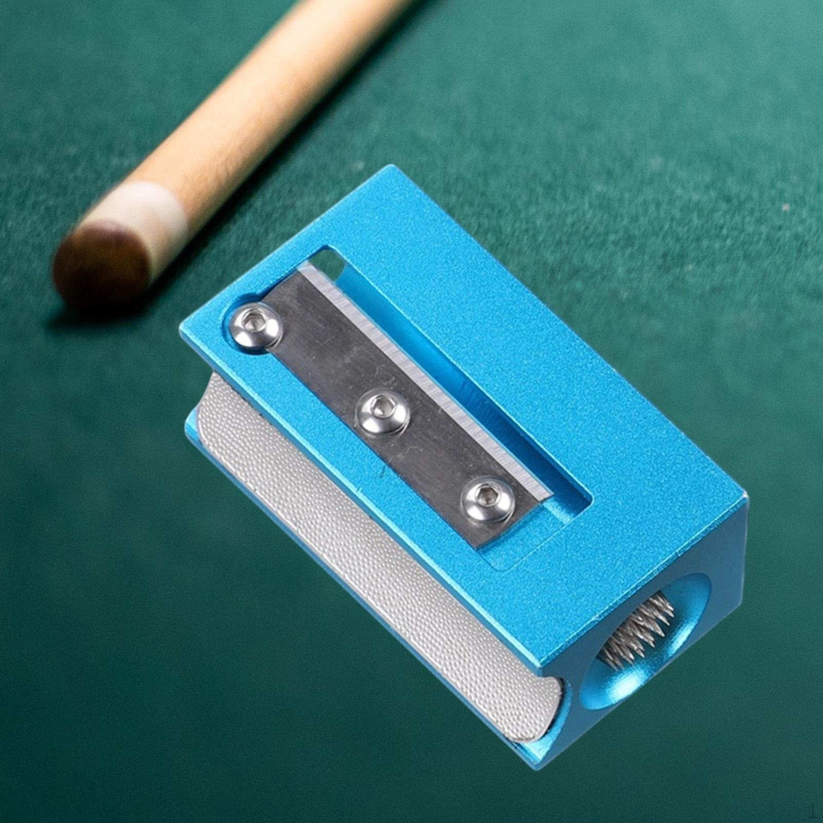 

Инструмент для формовки наконечника кия 8 в 1 Ручной инструмент для ремонта Портативный набор для полировки и ремонта крепежа Blue