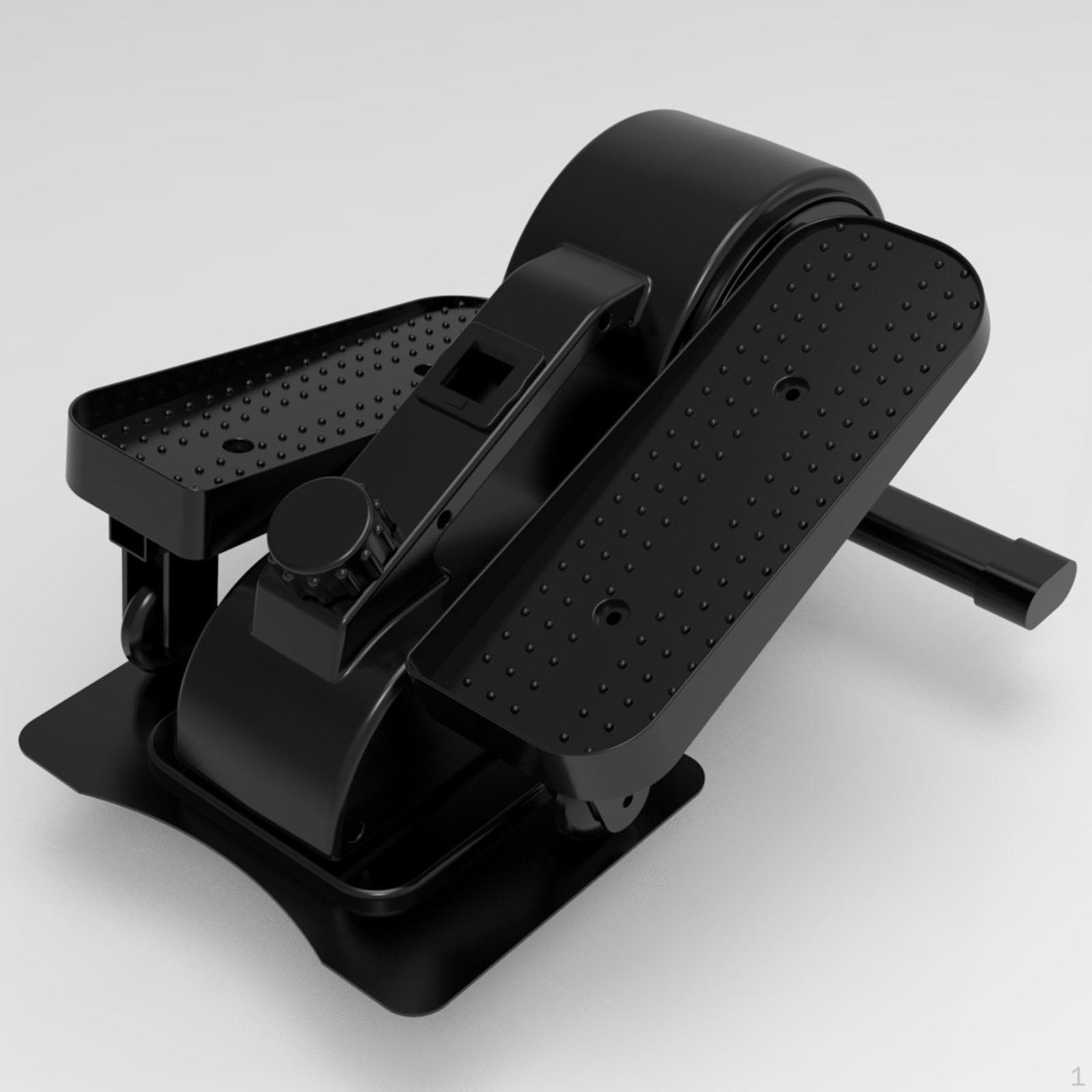 

Компактный гидравлический шаговый тренажер для домашних кардиотренировок чёрный