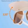 Flip Up Polarized Sunglasses Multi Functional Sunscreen Sunglasses Outdoor Camping/fishing Goggles for Men and Women