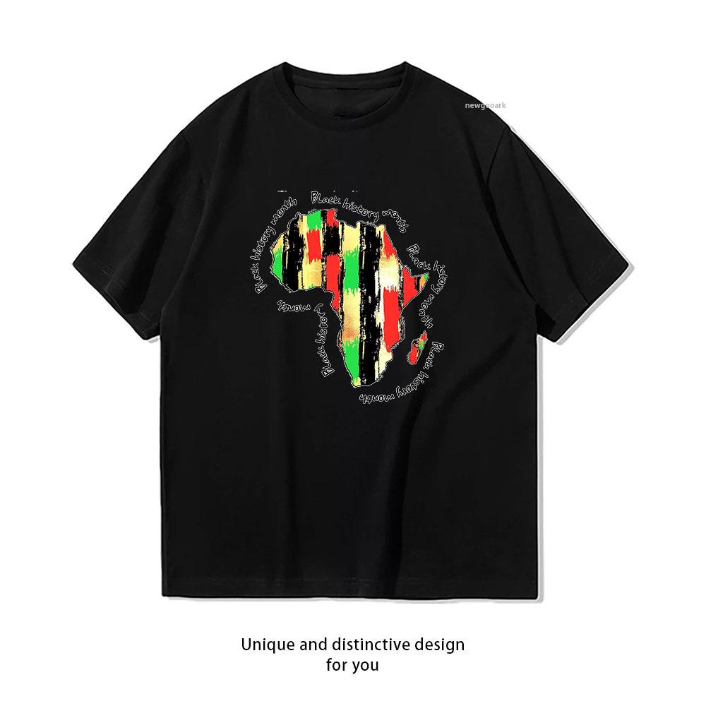 

Black History Month tshirt Women Unisex Casual cotton graphic t shirts streetwear camisetas tops tee Shortsleev 3XL