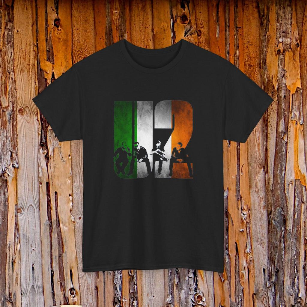 U2 Iris Flag Band Logo Tee | Music Shirt