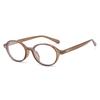  New Oval Glasses Frame Women Vintage Female Driving Eyewear Optical Anti-Blue Light Eyeglasses Frames Simple Frames