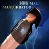 Male Masturbator Vibrator Sex Toys for Men 2 In 1 Licking Tapping Stroker Penis Glans Trainer Vibrating Stimulator Adult Toys 18