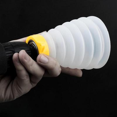 Drill Dust Cover Collector Scalable Rubber Dustproof Dust Bowl Device Power Tool Utility Accessories for Electric Hammer