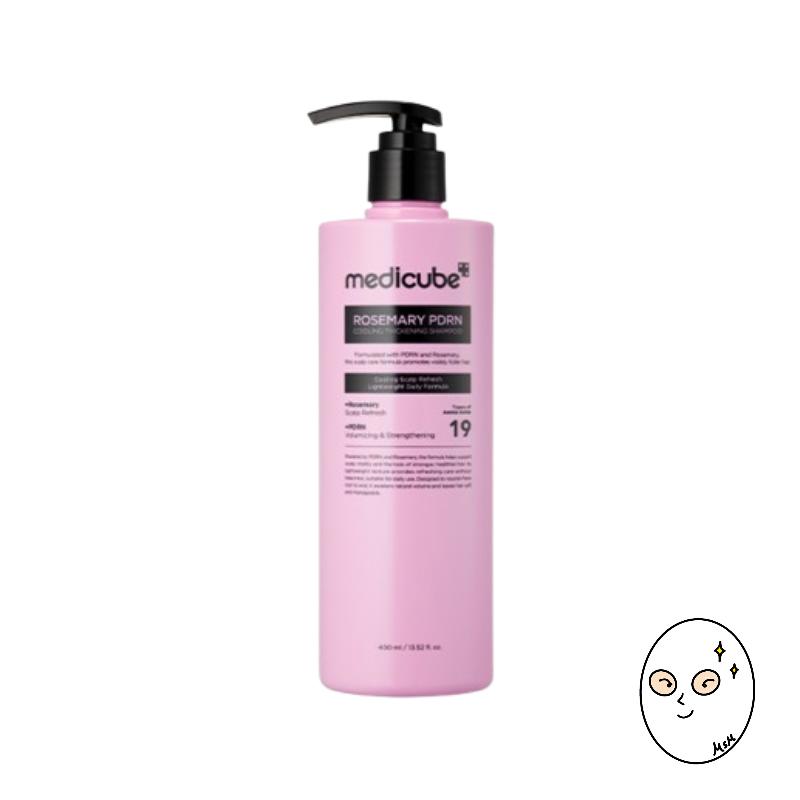 medicube Rosemary PDRN Cooling Thickening Shampoo 400ml