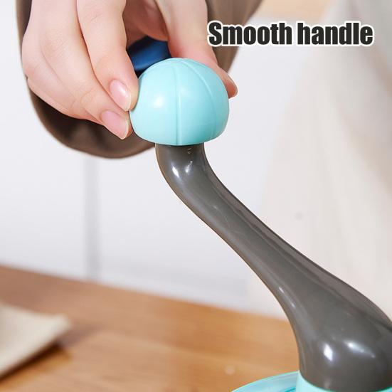 Yousheng Manueller Schneebesen Halbautomatischer Rotierender Eierschläger für Sahne Baiser Eiermixer Müheloses Küchenwerkzeug zum Backen Mischen