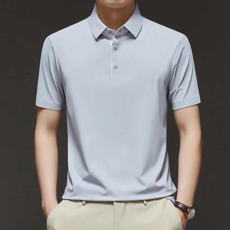 Firstview Men's Soft Breathable Polo Shirt