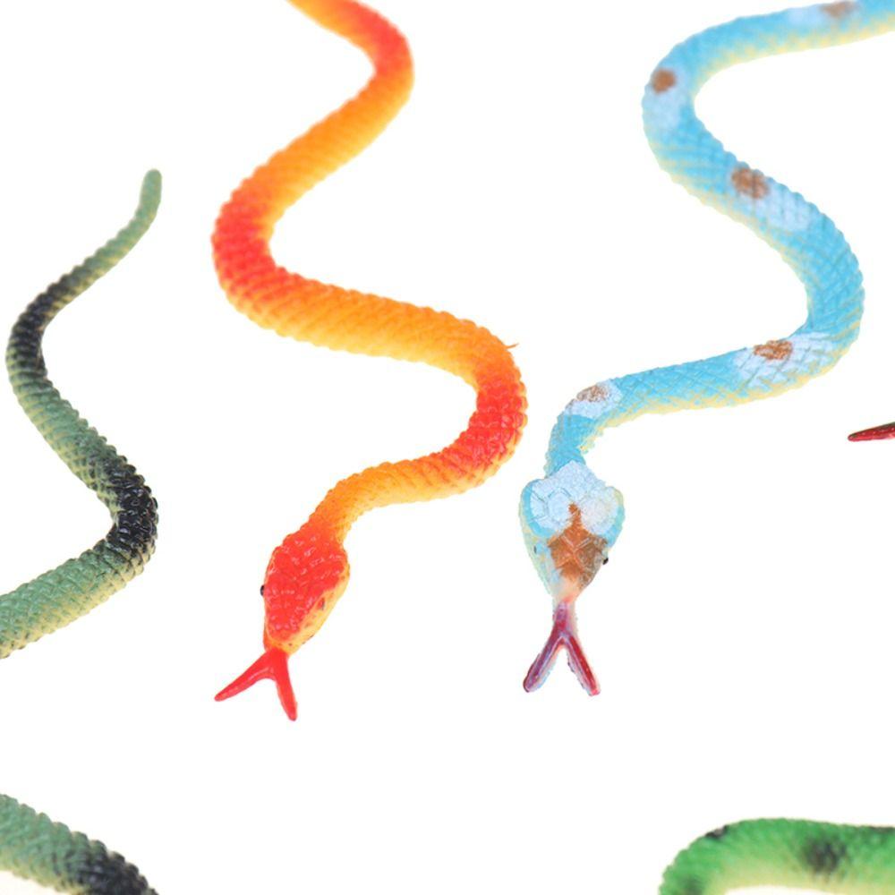 Favor Toys Kids Gag Toys Simulation Snake Model Gag Prank Toy Plastic Snake Toy Funny Horror Snake