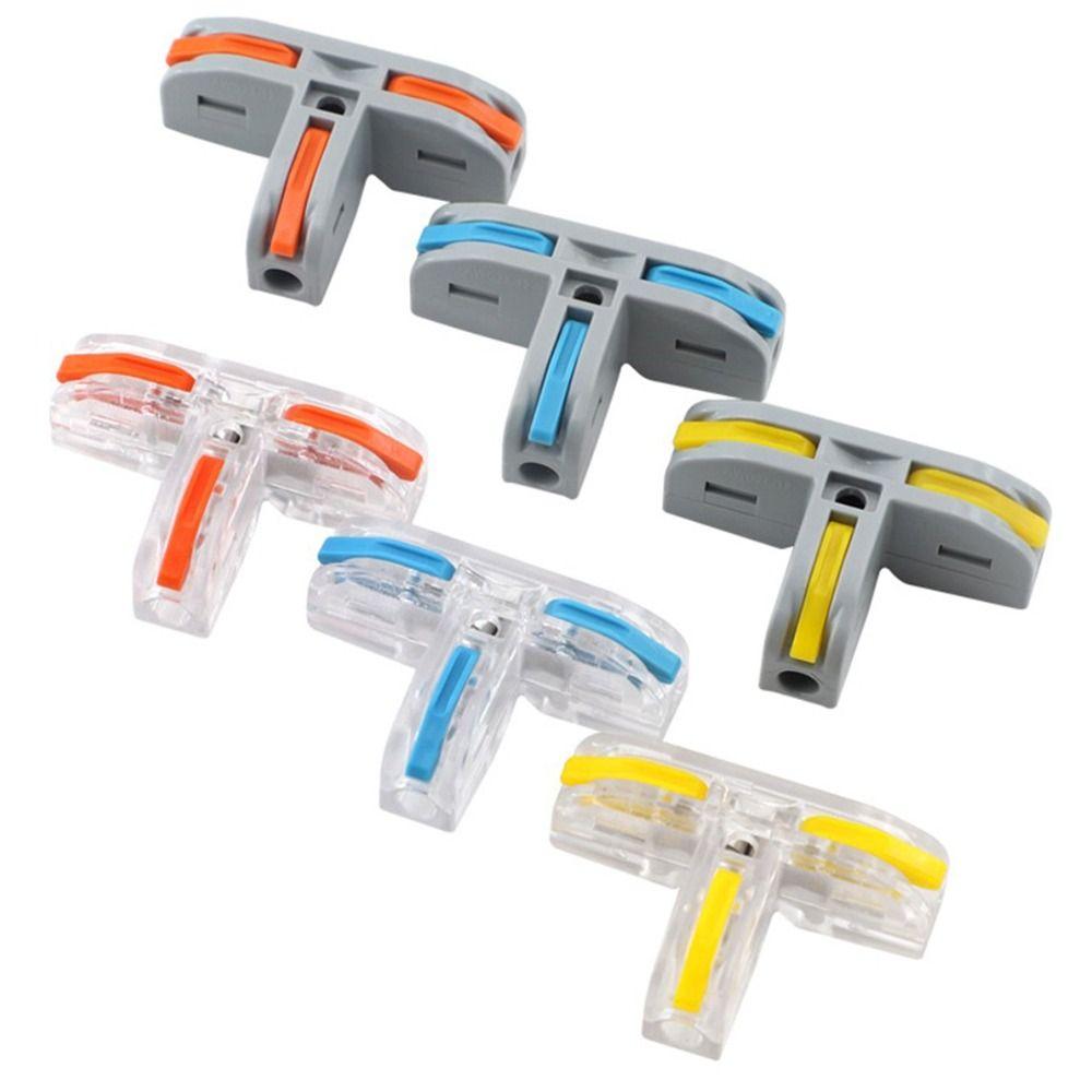 T Type Wire Connector Universal Compact Compact Splice Electrical Connectors  Electrical
