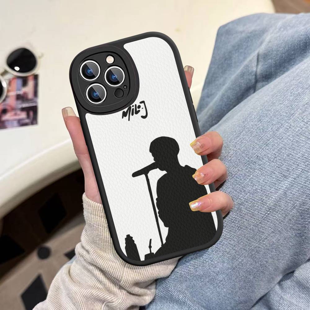 Singer M-Milo J Phone Cover For IPhone 16 15 14 13 12 11 Pro Max Plus Leather Soft Case