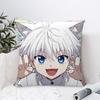 Anime H-Hunter x Hunter Pillow Case Plush Fabric Soft  Pillowcase Double Sided Print   Cushion Cover Throw Pillow Cover