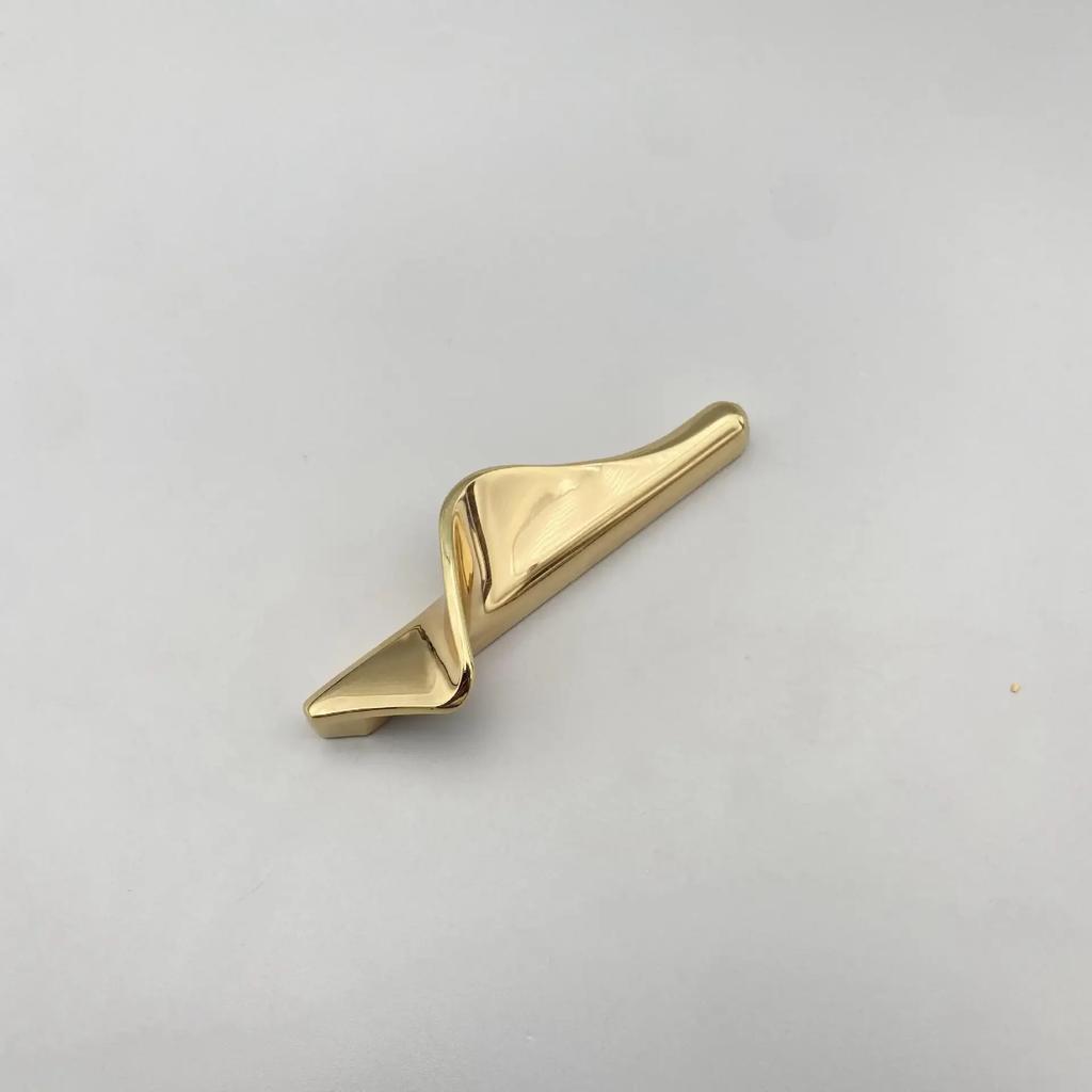 Neuer Zinklegierung Hellgold Grau Schranktür Schubladengriff Schranktürgriff