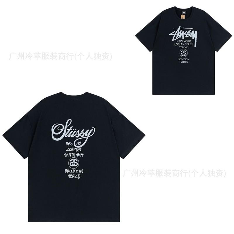 Mens Streetwear Short Sleeve T-Shirt Cotton Print Tee Casual Unisex Fit 2025
