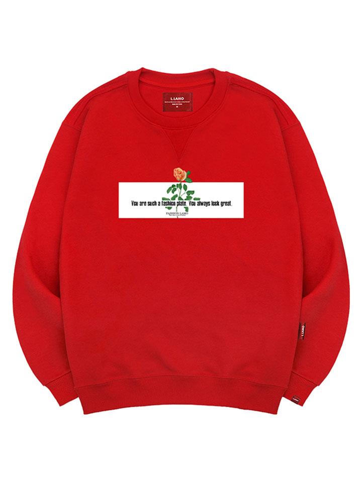Ellamo Fashion Flower Sweatshirt Unisex Plus Size (Type B)