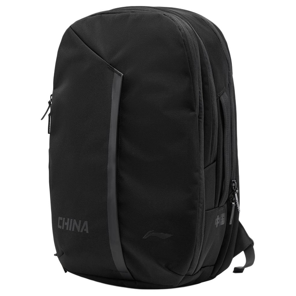 New LiNing Glory Series Polyamide Backpack Unisex Black ABSV279-1