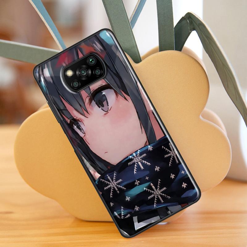 Yukino Yukinoshita Oregairu Phone Case For Xiaomi Mi 11T Pro 10T 11 Lite 11 Ultra Coque For POCO F3 X3 GT M3 M4 X3 Pro
