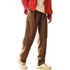 Anta Good Things Happen Series Mid-Rise Comfortable Breathable Versatile Loose Straight Casual Pants Men Bottoms Copper-Brown 152518517-1