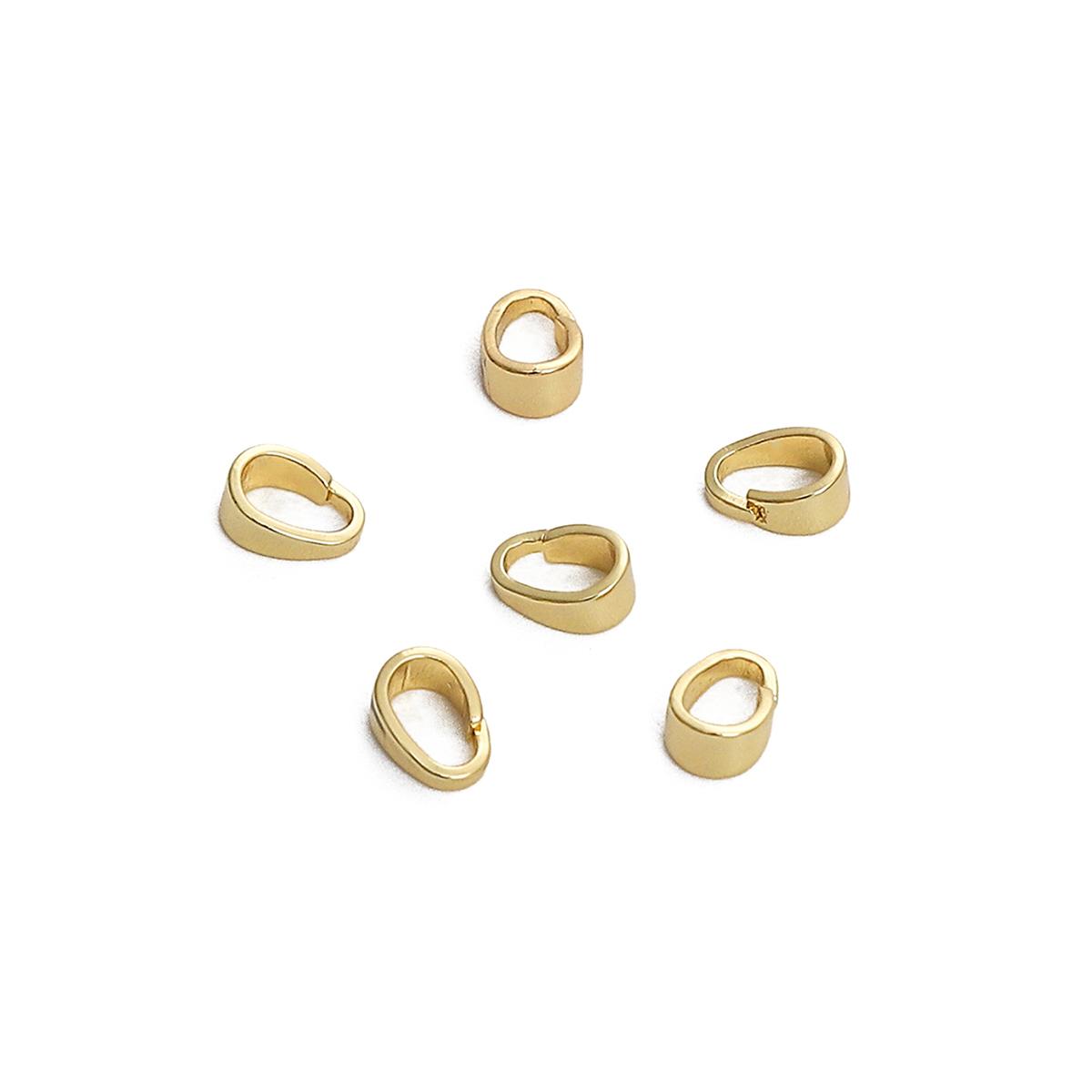 

10 шт. медные застежки-пряжки в виде дыни для изготовления ювелирных изделий своими руками, аксессуары для рукоделия 4x5mm