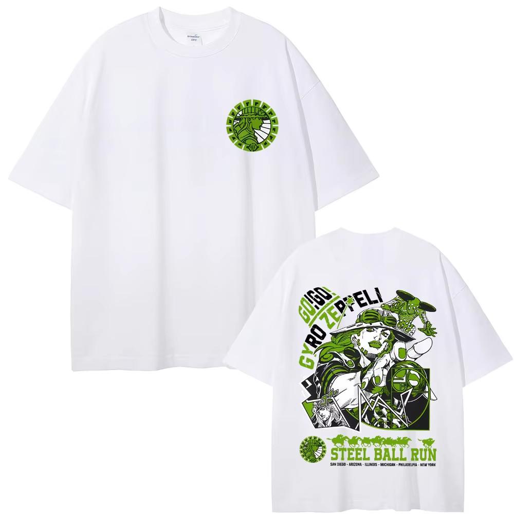 2026 New Tshirt with the patterns of Kyo Shurun and Kyo Shoutarou from the anime JOJOs Bizarre Adventure