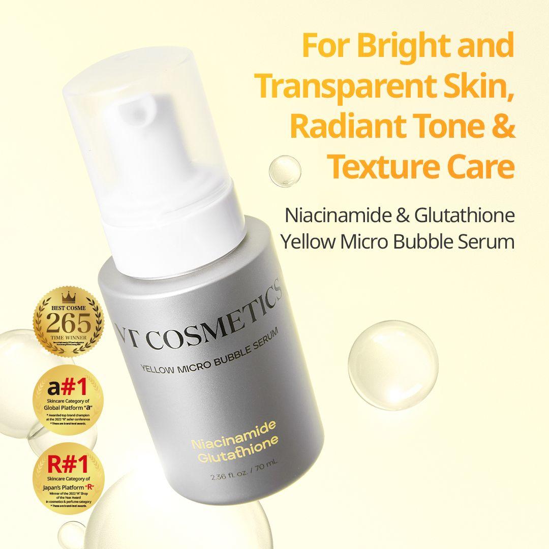 

Niacinamide Glutathione Yellow Micro Bubble Serum 2.36fl.oz/70ml