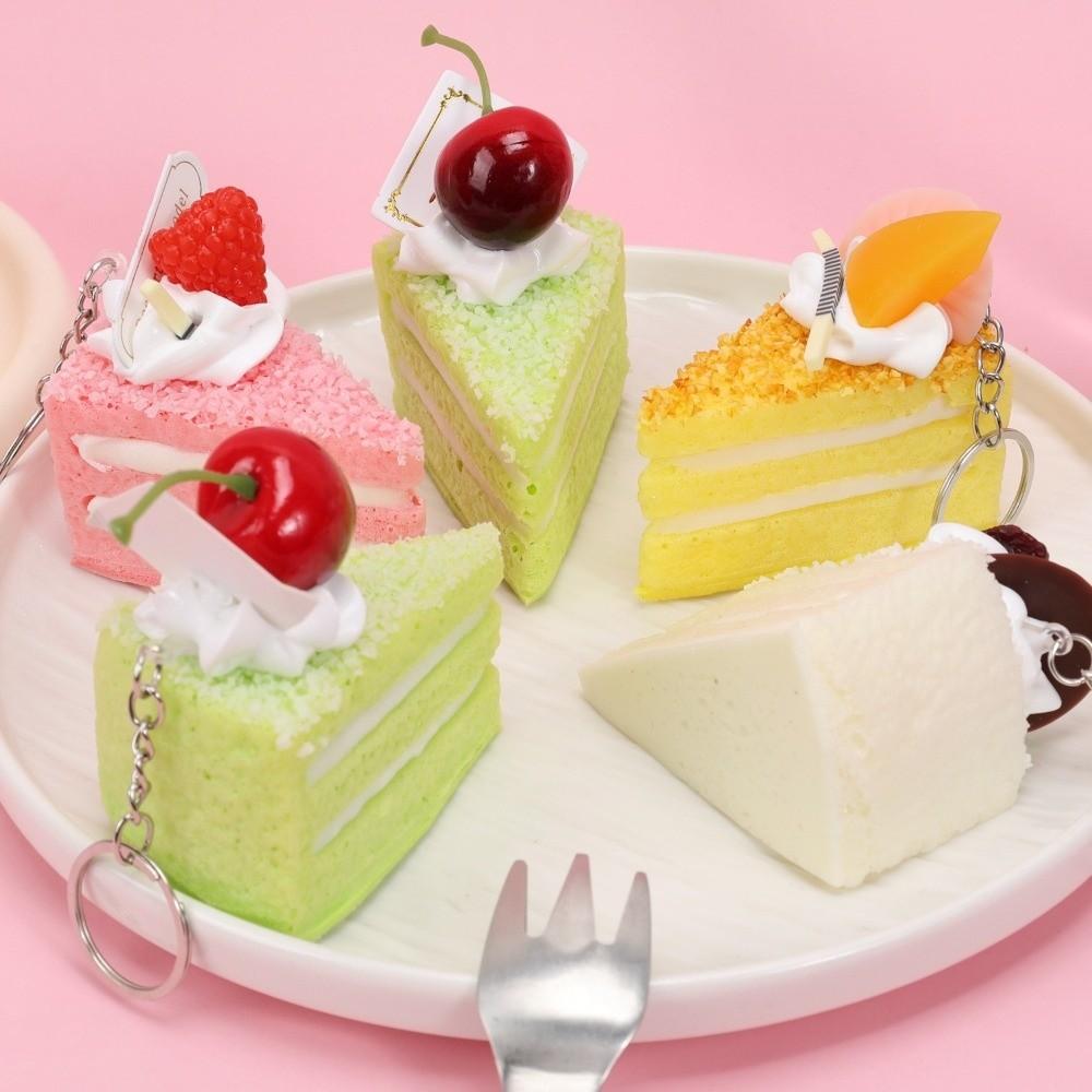 Super Soft Fruit Cake Squeezed Toy Creative Slow Rebound Fidget Toy  Home Decoration