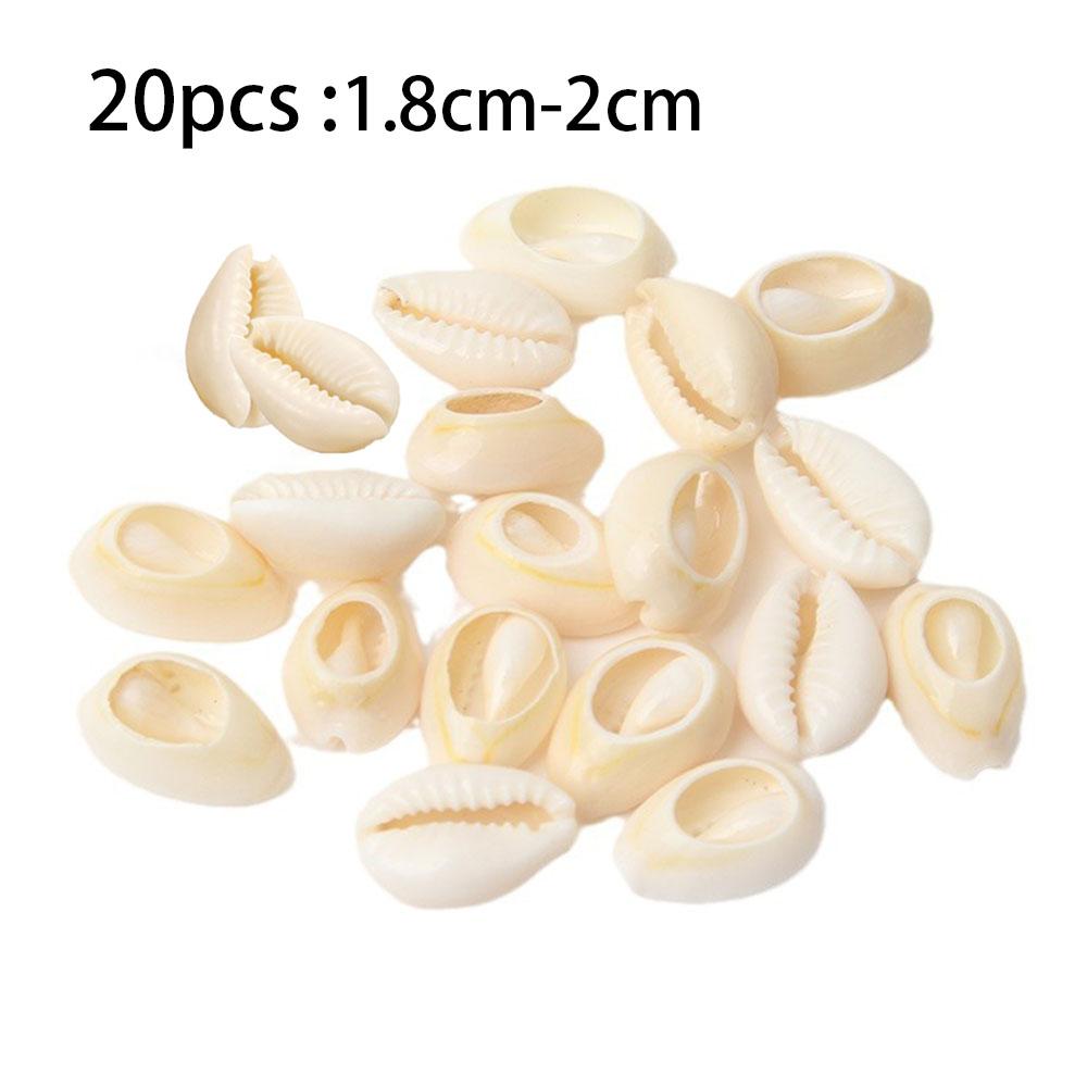 Nature Spiral Cowrie Shell Loose Beads 14~20mm for DIY Earring Jewelry Hair Ornament Wedding Favors Drift Bottles Craft Material