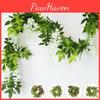 Lifelike 2x Artificial Wisteria Flower Vine With Stunning Colors For Home Decor