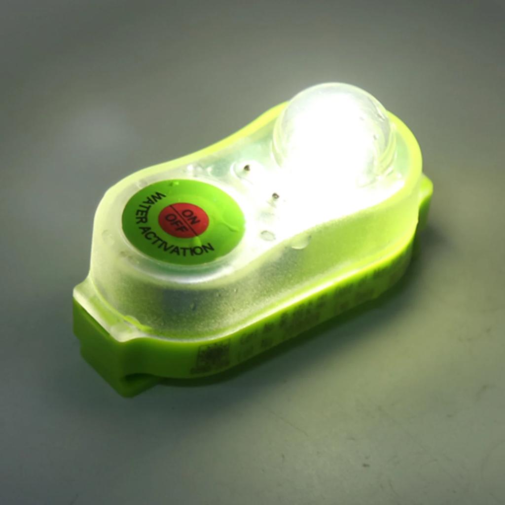LED Lithium JHYD-I Life Jacket Lamp 30g Conspicuous Attract Light Lamp Seawater Self-Lighting Light Life-saving For Life Vest