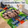 Custom Text Billie Eilish Pattern Floor Rug Soft Indoor Carpet Mat Living Room Bedroom