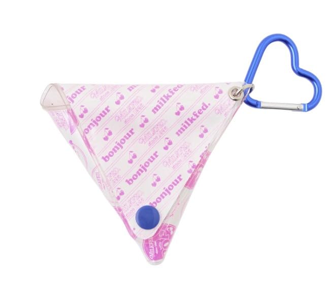 

Cherries Print PVC Triangle Case (103252054005) Pink, One Size