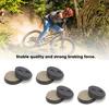 Zwindy Bicycle Disc Brake Pads, Bicycle Disc Brake Pads Easy To Use 4 Pairs for Bicycle Mountain Electric Bicycle