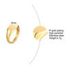 Chic Gold Color Signet Rings for Women,Free Custom Initial Monogram Ring,Young Girls Letter Pinkie Ring,2026 Fashion Jewelry