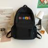 Junior High School Student Schoolbag Letter Print Women's Lightweight Backpack