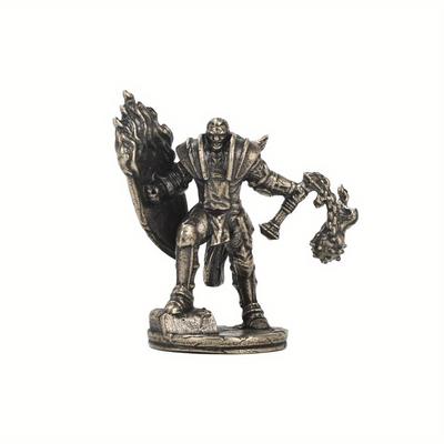 Vintage Laiton Blanc Biochimique Orques Soldats Modèles Ornements de Bureau Décorations Jeu Miniature Figurine Accessoires Hommes Cadeaux