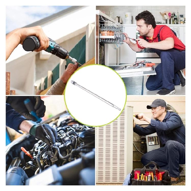 300mm Magnetic Screwdriver Extension Bit Holder Tips 1/4Inch Hexagon Shank Drill Bit Adapter Hand Tools