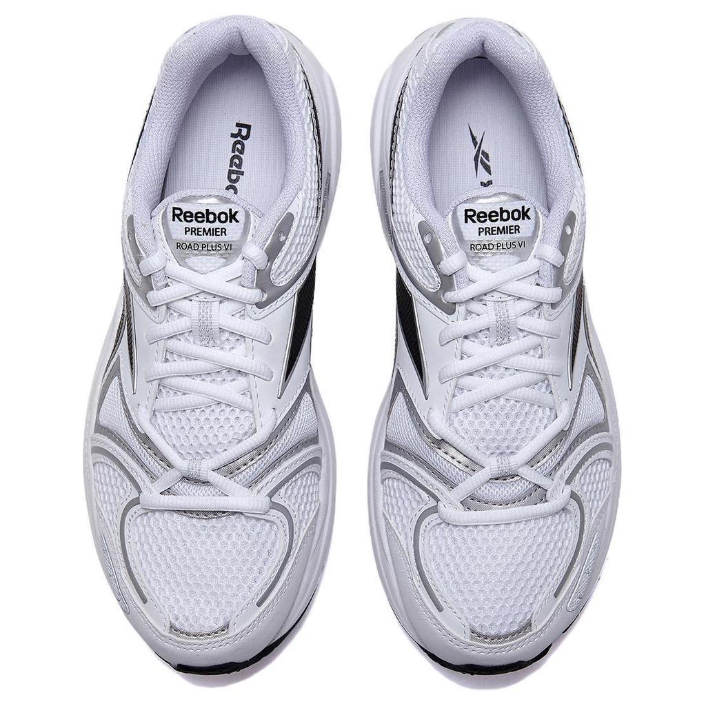 Reebok Premier Road Plus 6 Comfortable Versatile Low-Top Casual Running Shoes Unisex sneaker White 100210121