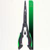 Multi-functional Long-nosed Fishing Pliers & Stainless Steel Fish Lip Gripper with Line Scissors