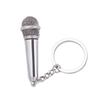 Bag Charm Microphone Pendant Microphone Keychain Simulation Microphone Keyring Microphone Key Ring