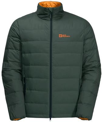 Jacket Jack Wolfskin Ather Down Jacket Men Black Olive