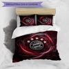 Bayern Munich Pattern Printed 3PCS Bedding Set Soft Skin-Friendly Washable Duvet Cover & Pillowcases Set All Season Bedroom