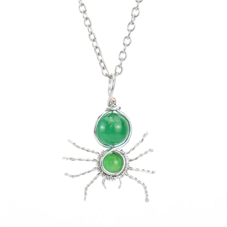 Crystal Wire Material Necklace Multicolored Pendant Choker Clothing Decorations