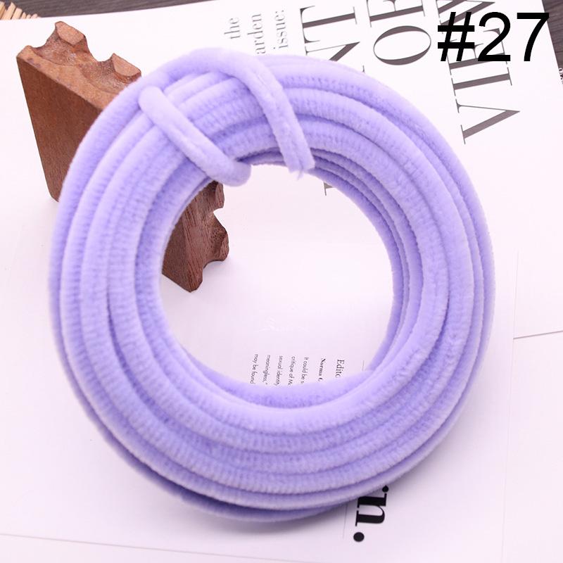 DIY Velvet Stick Flexible Handmade Twist for Hairpins Flowers Toys Wire Supplies
